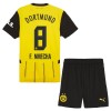 Officiële Voetbalshirt + Korte Broek Borussia Dortmund F. Nmecha 8 Thuis 2024-25 - Kids